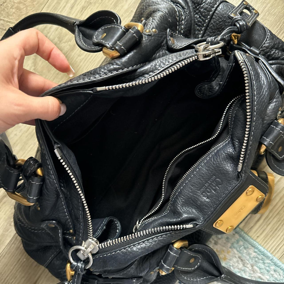 ✨ Authentic black Chloe paddington bag Pre-owned ✨