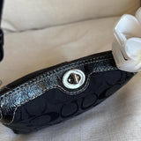 Cutest mini turn-lock coach bag in very good