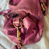 💖Gorgeous authentic pink Miu Miu Vitello Lux Bow bag💖