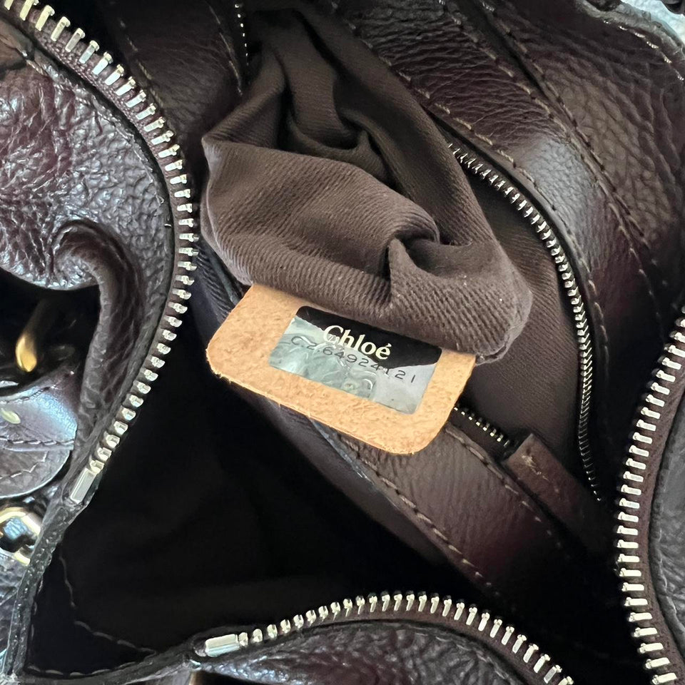 💖Rare authentic dark brown Chloé Paddington bag💖