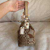 cutest mini patchwork coach bag in excellent