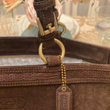 💖 Coach suede vintage brown bag 💖