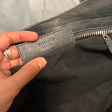 PreOwned balenciaga city bag BLACK/GREY