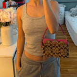 Cutest authentic vintage mini turnlock coach bag in excellent condition