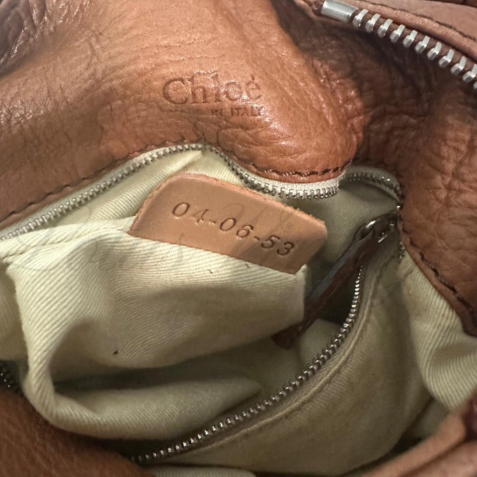 PreOwned Chloe Paddington Bag Caramel