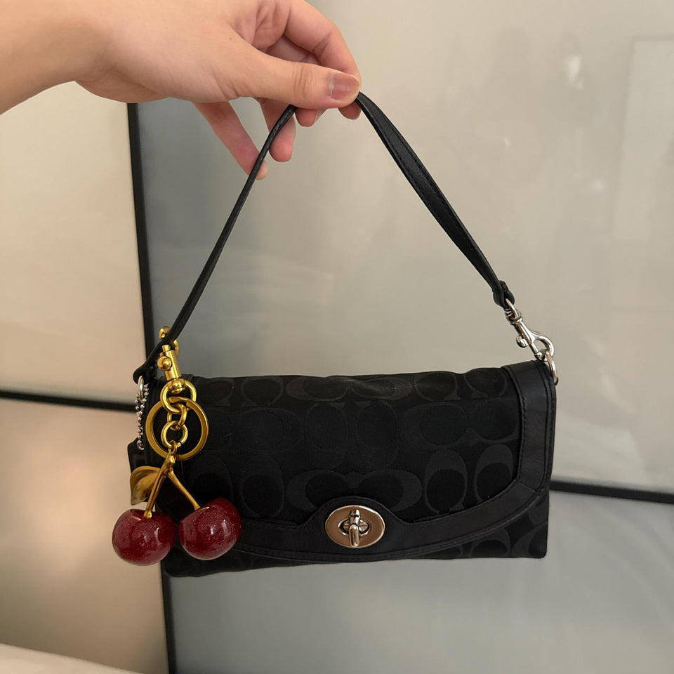 ✨ Cutest mini coach bag in excellent condition....