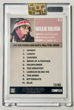 Billie Eilish x Complex Autographed Signed Rainbow Foil GAS Trading Card #'d /40