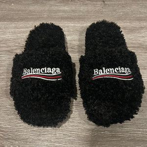 Black Balenciaga Slides Brand New