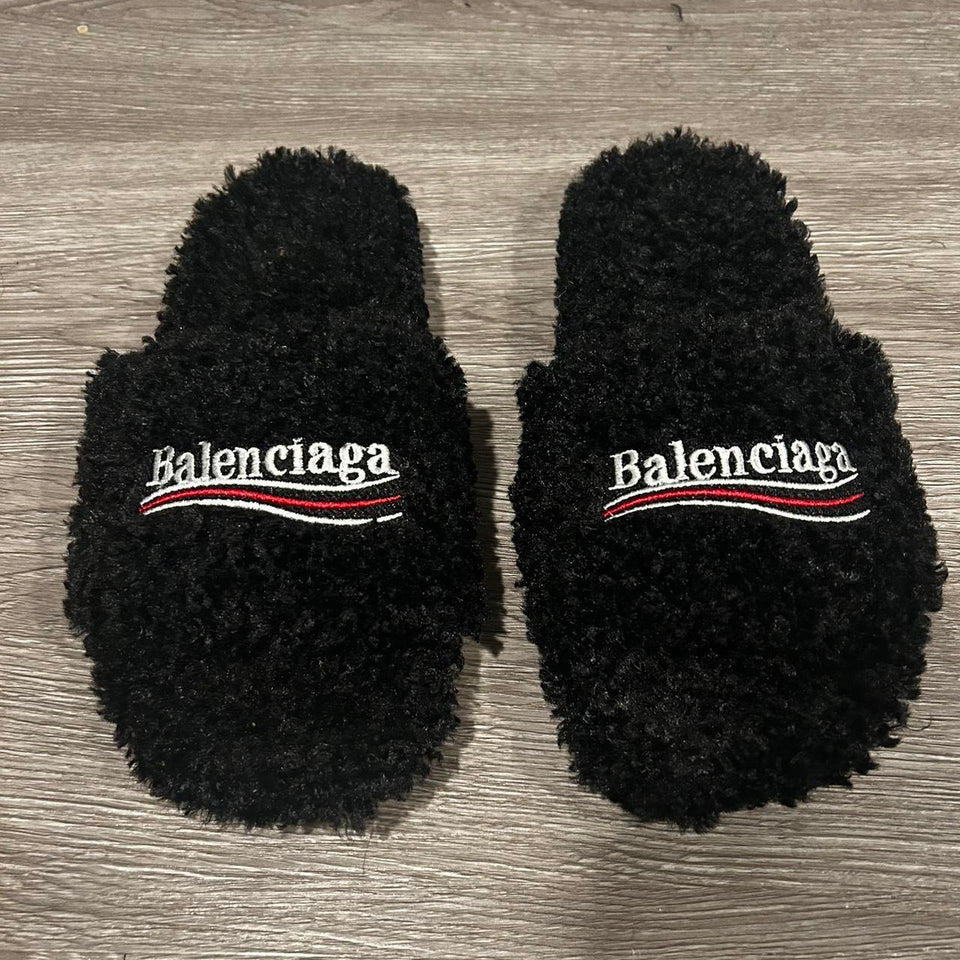 Black Balenciaga Slides Brand New