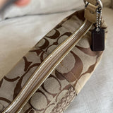 cutest mini patchwork coach bag in excellent