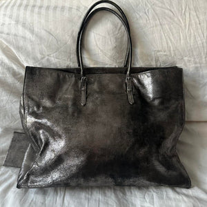 ✨ Authentic METALLIC BALENCIAGA PAPIER BAG Pre-owned ✨
