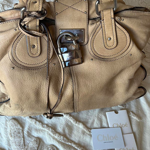 💖Authentic tan Chloé Paddington tote bag💖