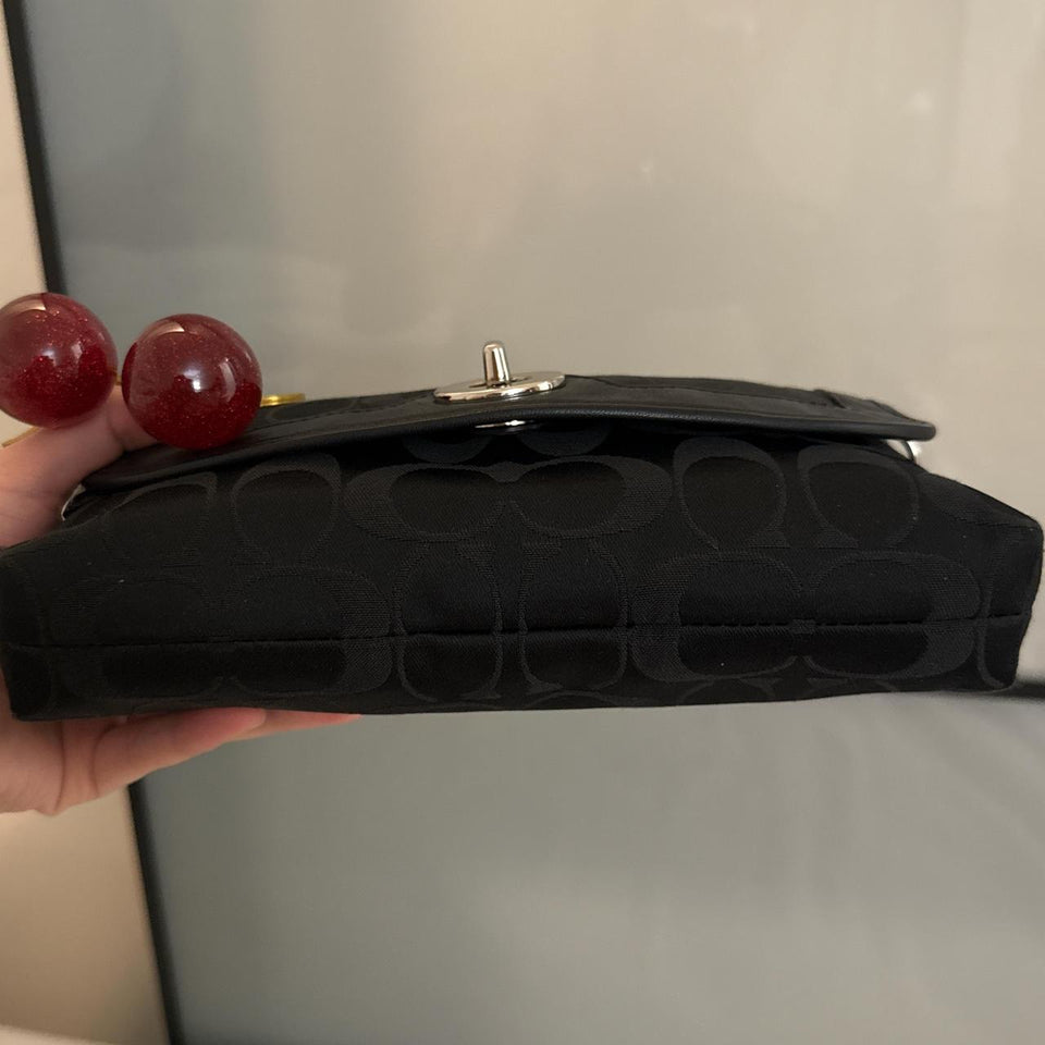 ✨ Cutest mini coach bag in excellent condition....