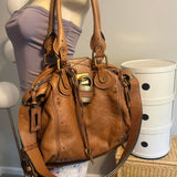 PreOwned Chloe Paddington Bag Caramel