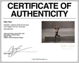 Billie Eilish Happier Than Ever MV Roof Tile w/CoA + Splatter Paint Art Cards