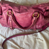 💖Gorgeous authentic pink Miu Miu Vitello Lux Bow bag💖