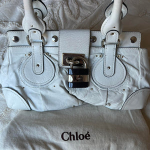 💖Rare authentic white Chloé Paddington bag 💖