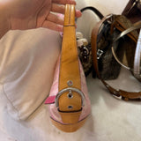 cutest authentic pink coach bag in very good condition