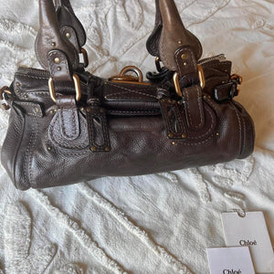 💖Gorgeous authentic dark brown Chloé Paddington bag💖