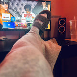 Brown balenciaga slides