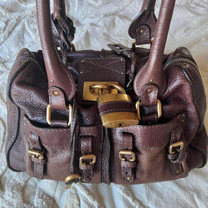 💖Rare authentic dark brown Chloé Paddington bag💖