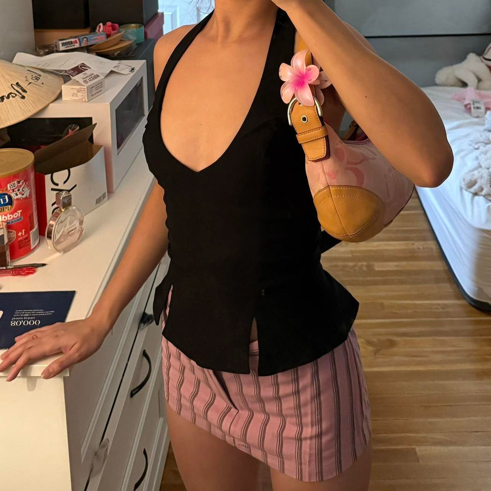 cutest authentic pink coach bag in very good condition