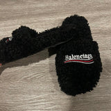 Black Balenciaga Slides Brand New